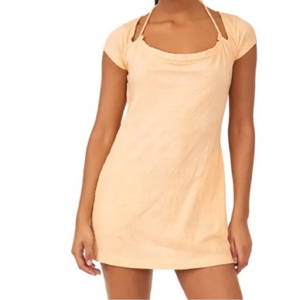 Free People | Vivi Open Back Stretch Cotton Dress, M